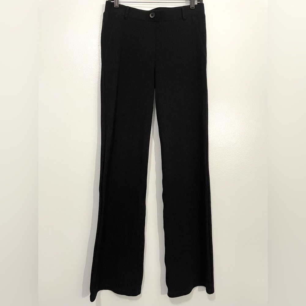 Betabrand Black Yoga Boot Leg Dress Trouser Pants M Long - Picture 2 of 13